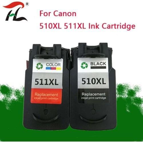 YLC PG510XL CL511XL Compatible canon PG510 CL511 Ink Cartridge For PIXMA IP2700 MP230 MP240 MP250 MP260 MP270 MP280 printer