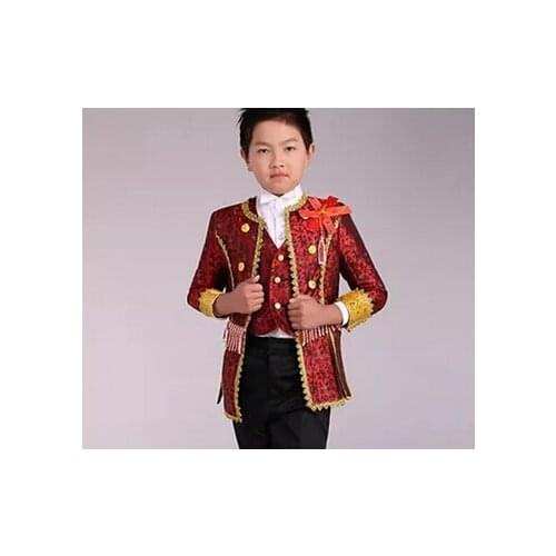 2016 Hot Halloween cosplay costume Prince Charming Costume Royal Guard Uniform Outfit Fancy Dress Party Kids princess clothing