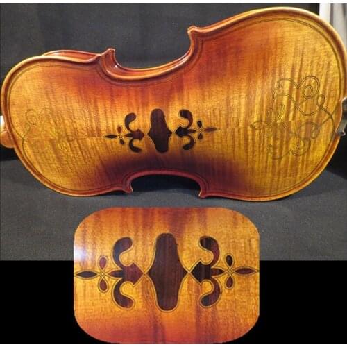 Beautiful Carved SONG Brand maestro inlay rosewood 4/4 violin, sweet tone #14316