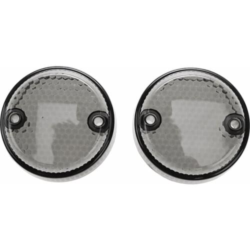 Smoke Turn Signal Lens Cover For Honda Shadow Spirit 1100 1987-2005 2006 2007, VLX 600 1988-1997, Magna 750 VF750C 1987-2003