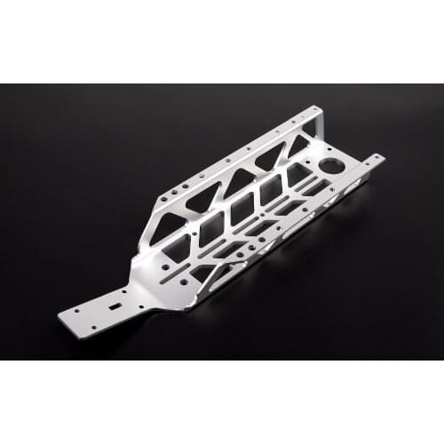 CNC Metal Keel Chassis Set Fit for 1/5 HPI ROVAN ROFUN KM GTB TS BAJA 5B SS
