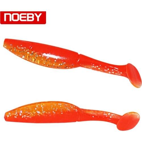 NOEBY 7cm 10cm All for Fishing Lure Silicone Baits Artificial Spinning Fishing Equipment S8019