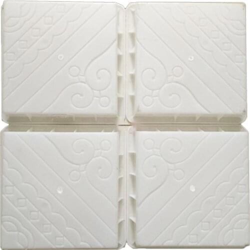 Plastic Molds Road Board Brick Square Brick Pavement Brick Plastic Mold Garden Decor Lawn Path Paving Pavement Cement Brick