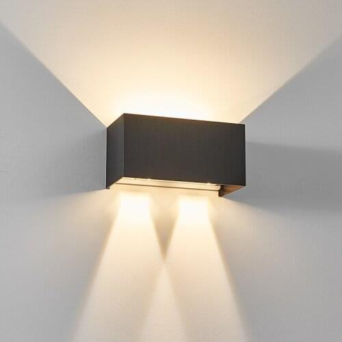 Led wall lamp modern simple living room bedroom bedside wall lamp corridor study stair adjustable wall lamp background wall lamp