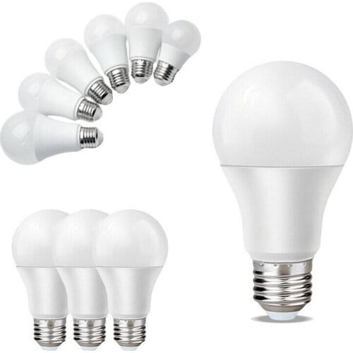 10PCS E27 Bombillas Spotlight Lampada LED Lamp Bulb E27 AC 110V-240V 3W 6W 9W 12W 15W 18W 20W High Brightness Ampoule LED Bulb