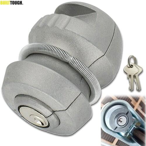 Universal Zinc Alloy Trailer Coupling Lock Hitch Ball Lock Anti Theft Device For Caravan Tow Rv Car Lock Trailer Accessories