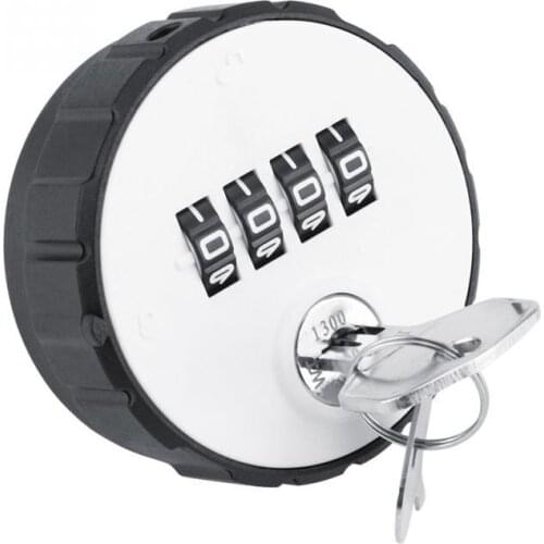 4 Digital Zinc Alloy Code Password Safe Lock 100 Combination Cam Numbers Mailbox Cabinet Drawer Password Lock Locker With Keys