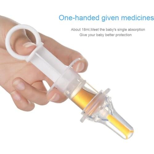 7PCS Baby smart medicine dispenser Needle Feeder Squeeze Medicine Dropper Dispenser Pacifier Feeding Utensils Baby Accessories