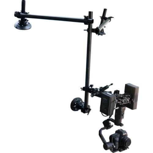 HONTOO RS2 Shock Absorbing Arm Car Mount Support Rig Hydr Dampener 10KG with V Mount Plate FOR DJI RONIN S RS2 RC2 MX Zhiyun