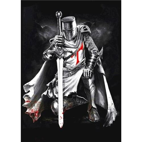ARMYQZ Diy 5d diamond painting "cartoon crusader knight" cross stitch square round diamond embroidery handmade rhinestone art