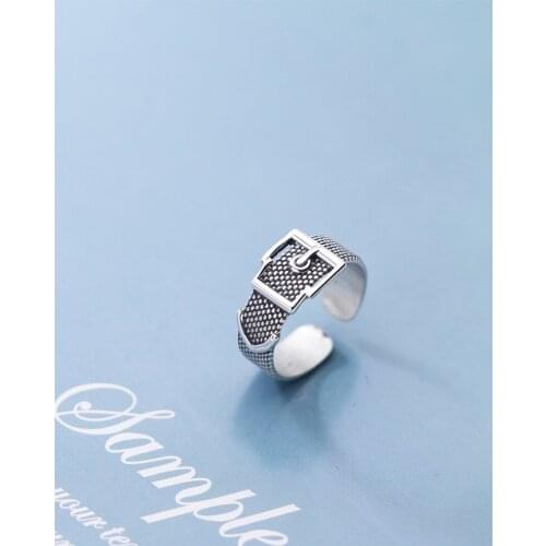 Bohemian Belt Rings For Women Boho Rings Party Trend Korean Creative Geometric Irregular Jewelry Gift