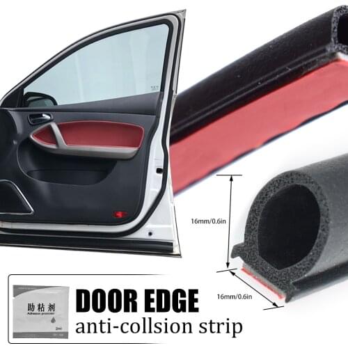 16 x 16mm 10 meters Door Seal Strips Upgrade For VW T5 T5.1 T6 Transporter Multivan Caravelle Campervan California Extra Cab T32