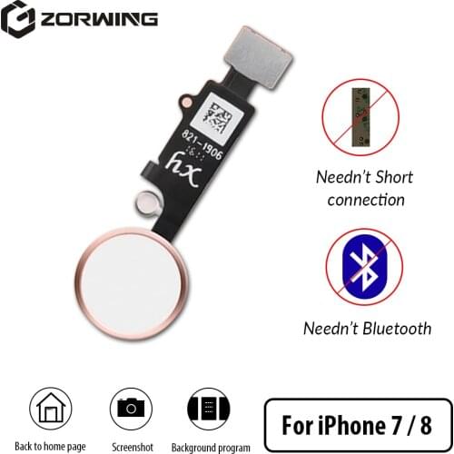 High quality Home Button Flex Cable for iPhone 7 8 Return Home Universal Function Solution For iPhone 7 8 Plus Home
