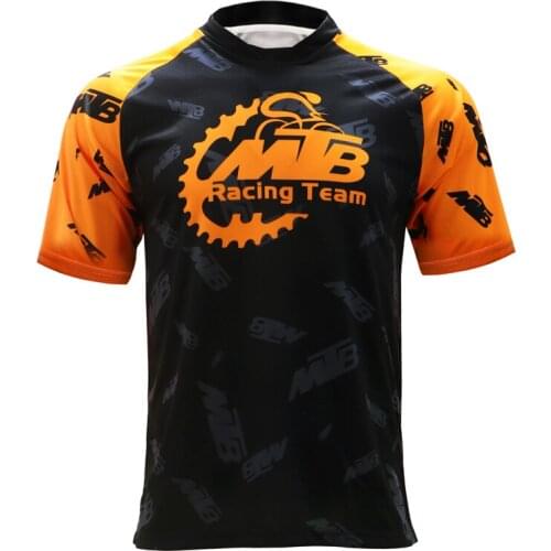Mountain Bike Summer short sleeve Motocross Jersey BMX DH MTB Bicycle T-Shirt Clothes Sportswear Downhill wear