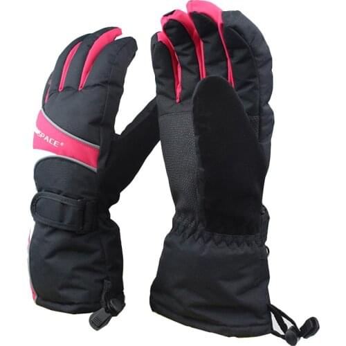 Battery-powered Five-finger Hand Warmer Winter Waterproof Breathable Mens Heated Gloves
