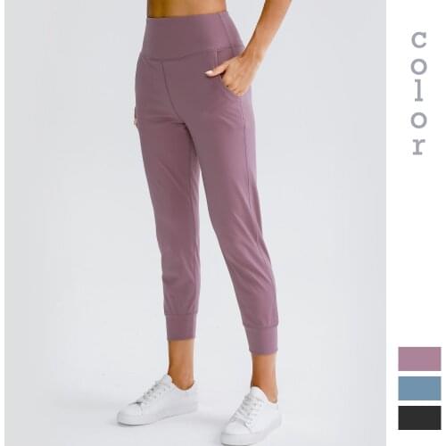 Moonglade Yoga Pants High Waist With Pocket Leggings Sport Women Fitness Workout Clothes Loose Sports Wear Gym Leggins Push Up