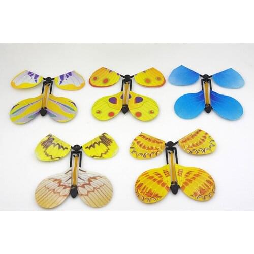Flying Butterfly Magic Transform Into A Flying Butterfly Trick Prop Toy Butterfly Wedding Props Magic Tricks Classic Toy Surpris