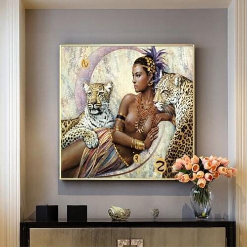 Muslim Islamic Calligraphy Quran Letter Canvas Painting Religious Posters and Prints Abstract Wall Art Pictured for Home Decor