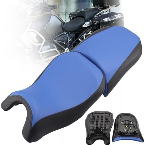 Motorcycle Front Diver Seat &Rear Passenger Seat Pillion Cushion For BMW R1200GS 2018-2020 Saddle Seat Cover Accessories