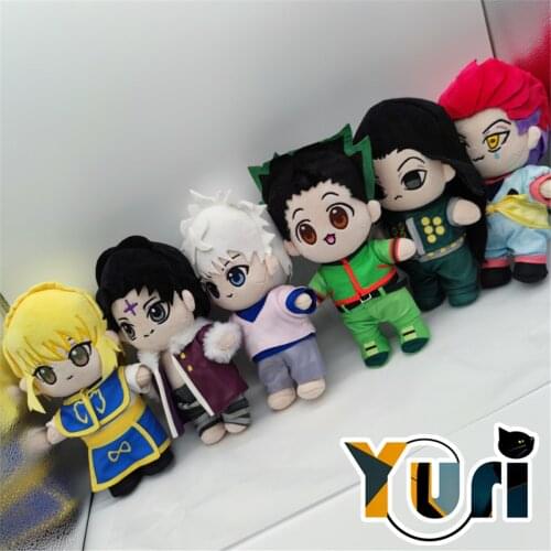 HUNTER X HUNTER Killua Irumi Hisoka Kulolo Figure Display Plush doll Stuffed Toy 20cm Pillow thoughtful cute Limit cosplay Gift