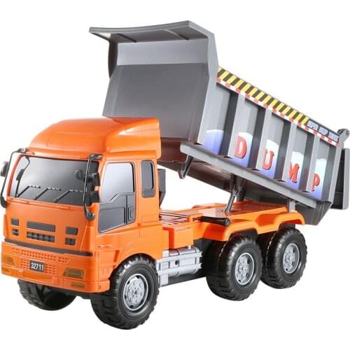 Childrens gift toy diecast Large inertial Super Dump Truck Lorry beach Truck transporter model boy Engineering vehicle
