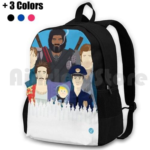 Finding Junior ( Faces &Amp ; Movies ) Outdoor Hiking Backpack Waterproof Camping Travel Fan Art Movie Raising Arizona