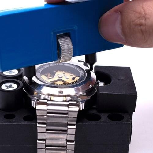 Adjustable Watch Opener Back Case Tool Press Closer Remover Wrench Screw Wrench Cover Remover Kit Tools Watch Battery Opening