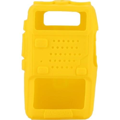 Silicone Rubber Cover Case Walkie Talkie Protection Cover Shell for BAOFENG UV-5R Two Way Radio F8+ UV 5R UV-5RE DM-5R