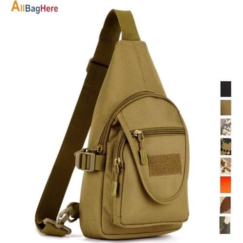 Military Shoulder Messenger Bag Man Woman Waterproof Nylon Travel Hiking Riding Crossbody Bag Unisex Climbing Assault Chest Bags
