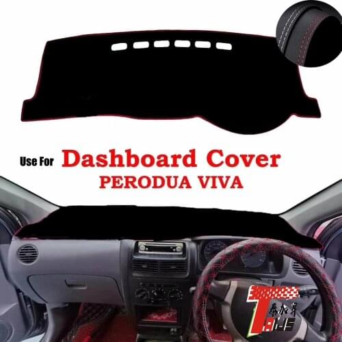 TAIJS Factory Sport Classic Leather Car Dashboard Cover For PERODUA VIVA Right hand drive