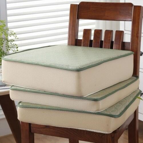 Sponge Chair Pad Thickened Rattan Seat Cushion Outdoor Car Seat Pad Buttocks Chair Cushion Sofa Pillow Stool Mat For Dining Room