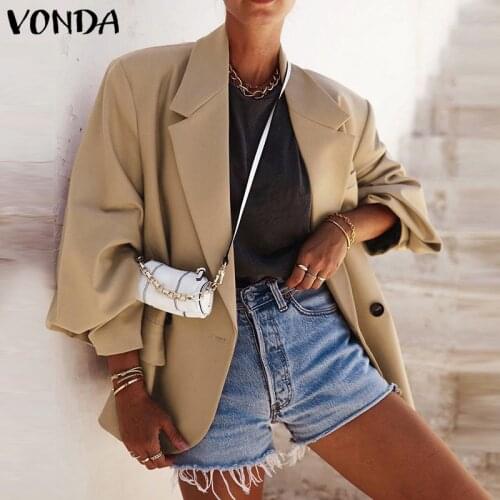 Женские пиджаки блейзеры VONDA China At AliExpress