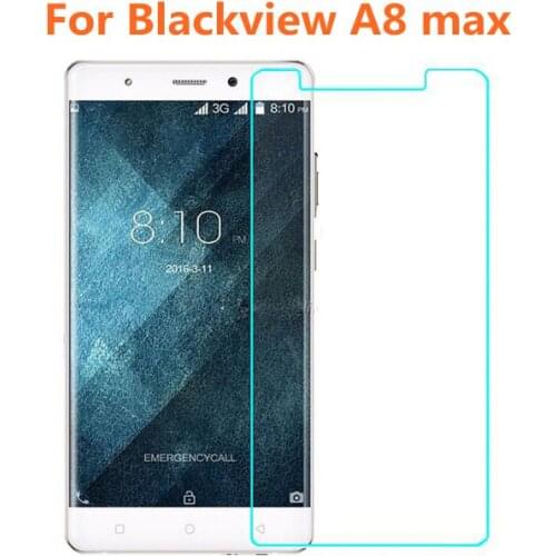 For Blackview A8 max Tempered Glass Original 9H High Quality Protective Film Explosion-proof Screen Protector For A8max