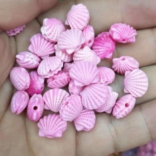 20pcs hot women matching bracelets beads accessories 10x12mm shell shape good for your wholesale price with best choices