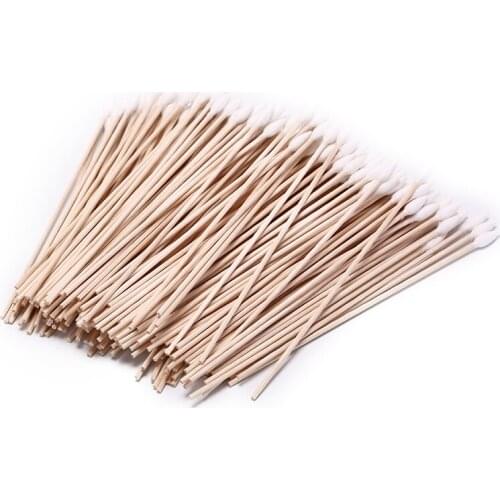 200pcs/lot Useful 15cm Gun Cleaning Cotton Swabs Large Tapered Swabs Gun Clean Brush