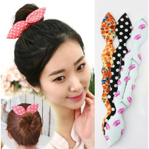 2021 Cute Fashion Women Girls Cartoon Cat Ears Soft Cotton Headband Hairband Party Halloween Headdress Hair Accessories