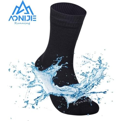 AONIJIE Waterproof Breathable Bamboo Rayon Socks TRAIL-DRY For Hiking Hunting Skiing Fishing Seamless Outdoor Sports Unisex