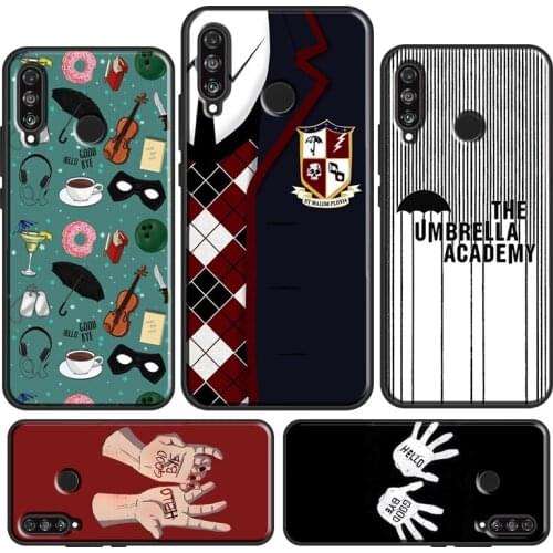 Umbrella Academy TV Series Case For Huawei P20 Lite P40 P30 Pro P Smart Y7 2019 Nova 5T Mate 10 20 Lite Honor 8X 9X