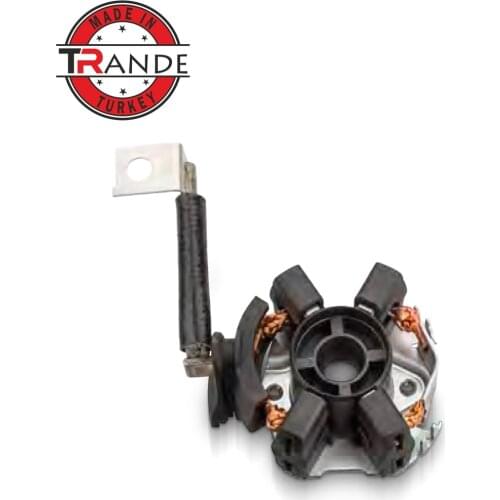 Starter Brush Holder with Carbon Brushes BSX 231-232-215 6.0x18x11.0/12.5 12 Volt Made In Turkey 1 004 336 515, 1 004 336 554