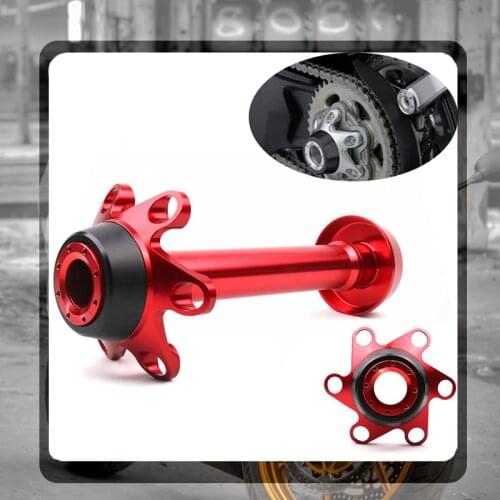 For DUCATI Monster 1200 S Multistrada 1200 Panigale V2 MTS1200 Motorcycle Rear Axle Fork Crash Frame Sliders Wheel Protector