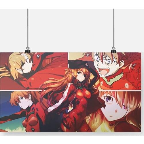 You Can Not Redo Asuka Langley sohryu Poster Framed Wooden Fram Canvas Painting Wall Art Decor room Study Home Decoration Prints