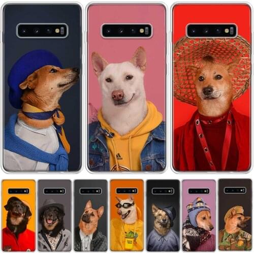 Cool personality German Pinscher dog Phone Case For Samsung GalaxyA90 A71 A70 A51 A50 A41 A40 A30 A21 A10 A9 A8 A7 A6Plus M30S A