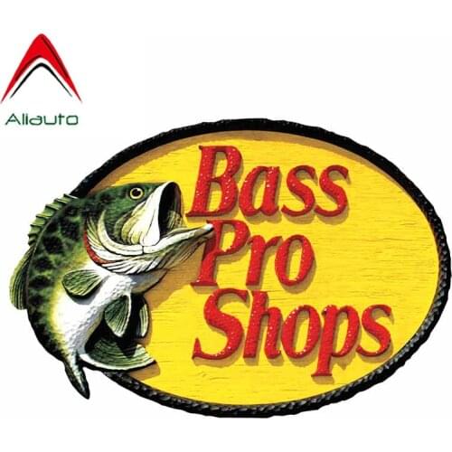 Creative Car Sticker for Bass Pro Shops Personality Fine Decal Occlusion Scratch Sunscreen Decoration13cm X 9cm