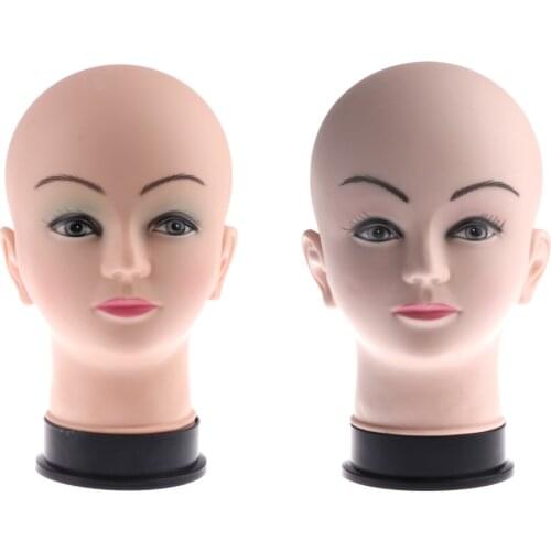 Mannequin Manikin Head Model for Wig Cap Glasses Display Stand Holder Modle Cosmetology Manikin Head Model Glasses Display Stand