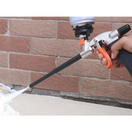 Metal Polyurethane Foam Sealant Special Gun PU Foam Gun Grade Expanding Spray Application Applicator Length 32cm