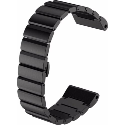 26mm Stainless Steel Metal Bands Strap for Garmin Fenix 3 Bands Compatible HR Sapphire D2 Tactix Quatix Bravo with T
