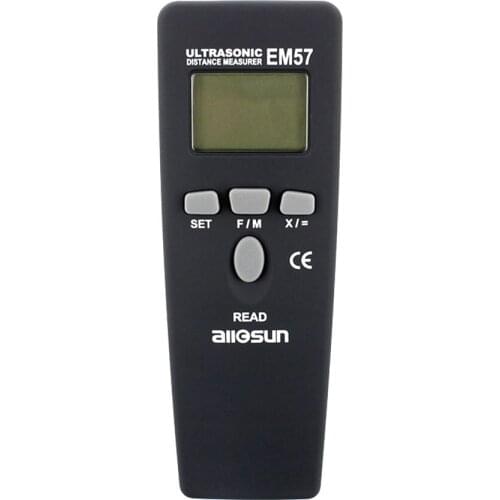 EM57 Multi-functional ultrasonic range finder, electronic scale, hand-held laser range finder with laser point