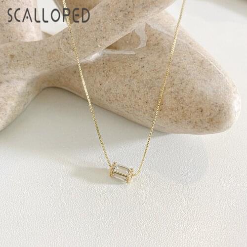 Scalloped Necklaces