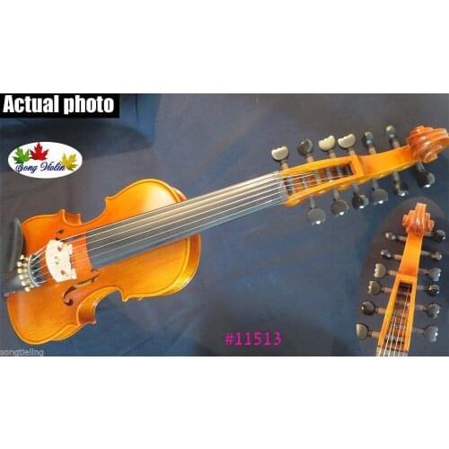 Baroque style SONG Brand Master 6*6 strings 14" Viola d'Amore 4/4 violin #11513