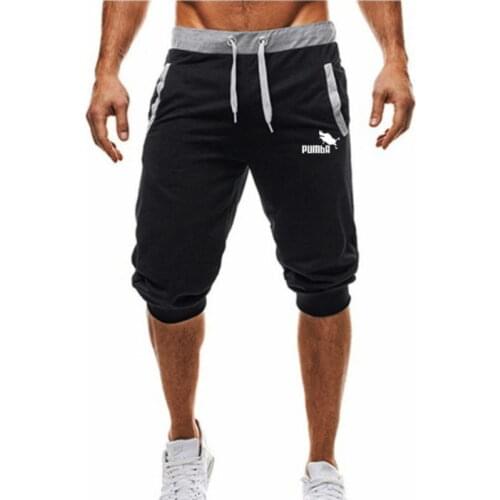 Comfort Mens Hip Hop Shorts Workout Clothing Knee Length Joggers Men Sweatpants Cotton Casual Fashion Five Pants Plus Size M-3XL